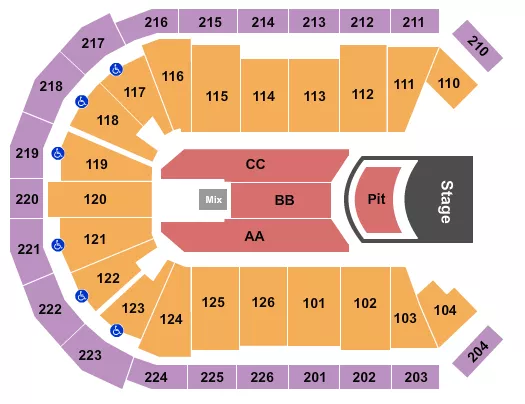 IVAN CORNEJO Seating Map Seating Chart