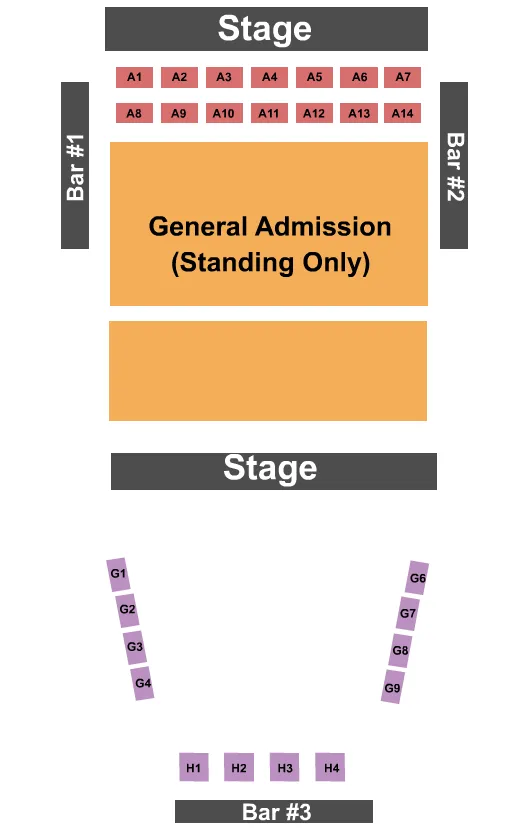DIOGO NOGUEIRA Seating Map Seating Chart