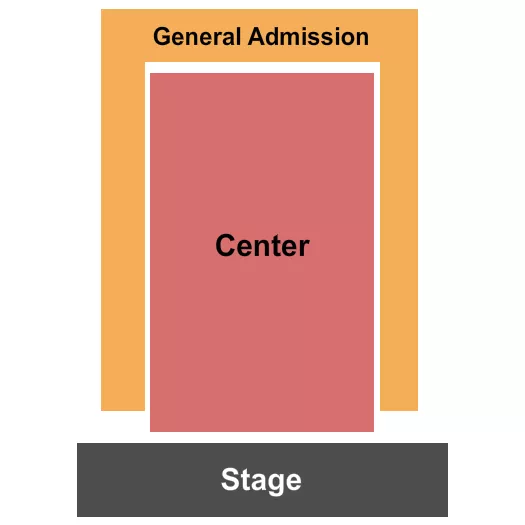 ENDSTAGE GA Seating Map Seating Chart