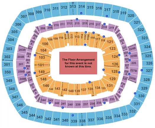 GENERIC FLOOR Seating Map Seating Chart