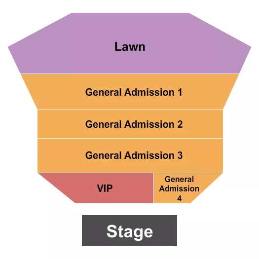 ENDSTAGE GA Seating Map Seating Chart