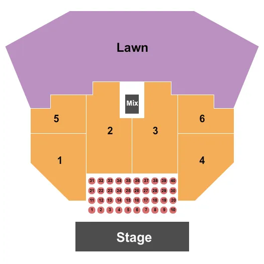 ENDSTAGE TABLES Seating Map Seating Chart