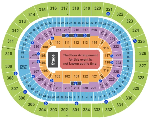 GENERIC FLOOR Seating Map Seating Chart