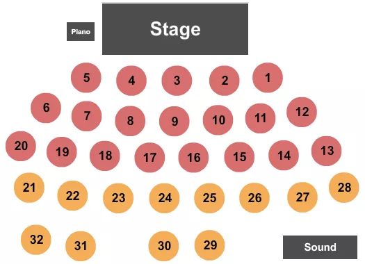 TABLES Seating Map Seating Chart