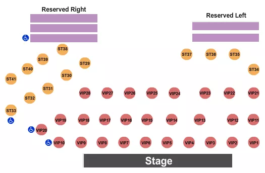 MOTOWN EXTREME REVIEW Seating Map Seating Chart