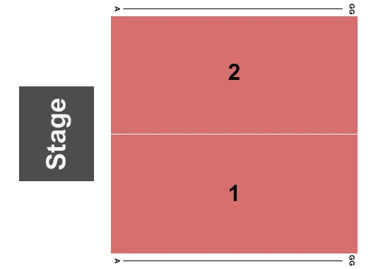 ENDSTAGE 1 2 Seating Map Seating Chart