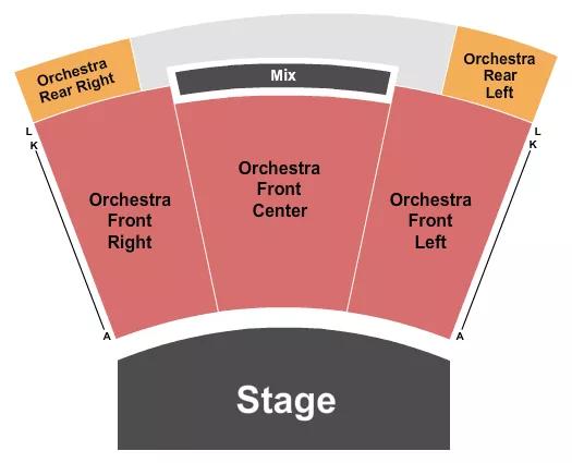 MUKUND S KULKARNI THEATRE END STAGE Seating Map Seating Chart