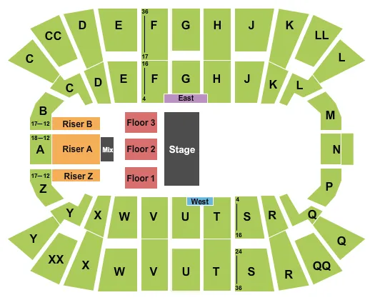 PAW PATROL Seating Map Seating Chart