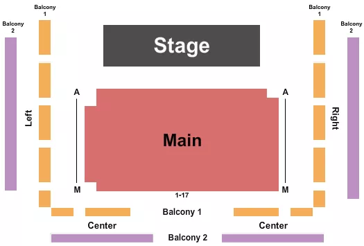 END STAGE 2 Seating Map Seating Chart