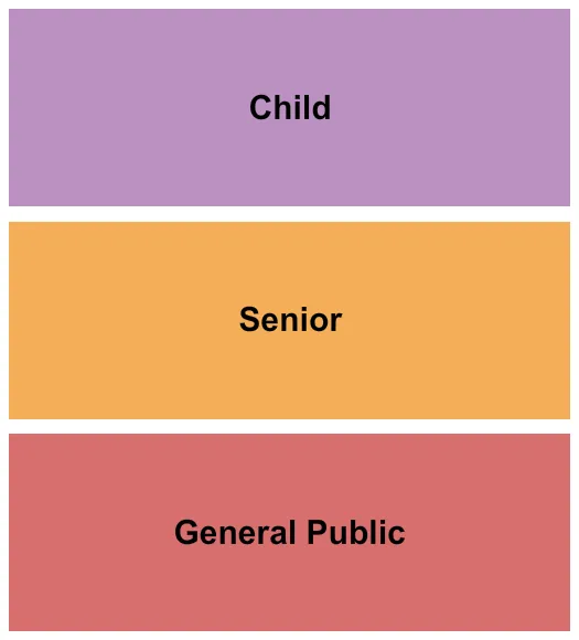 GENERAL Seating Map Seating Chart