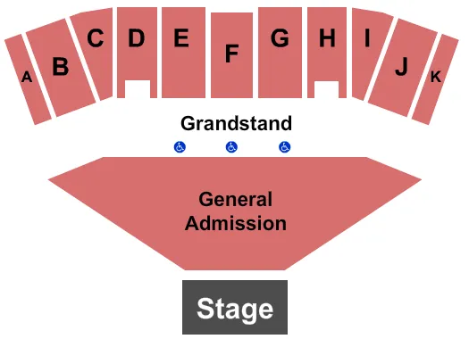 WEEZER Seating Map Seating Chart