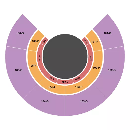 SUMMIT COUNTY FAIRGROUNDS OH NUCLEAR CIRCUS 2 Seating Map Seating Chart
