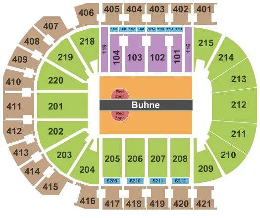 U2 Seating Map Seating Chart