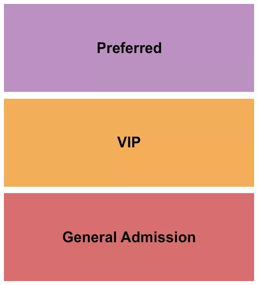 PREFERRED VIP GA Seating Map Seating Chart