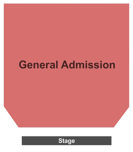 ENDSTAGE GA Seating Map Seating Chart
