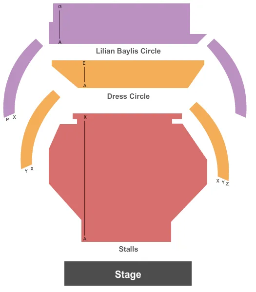 ENDSTAGE Seating Map Seating Chart