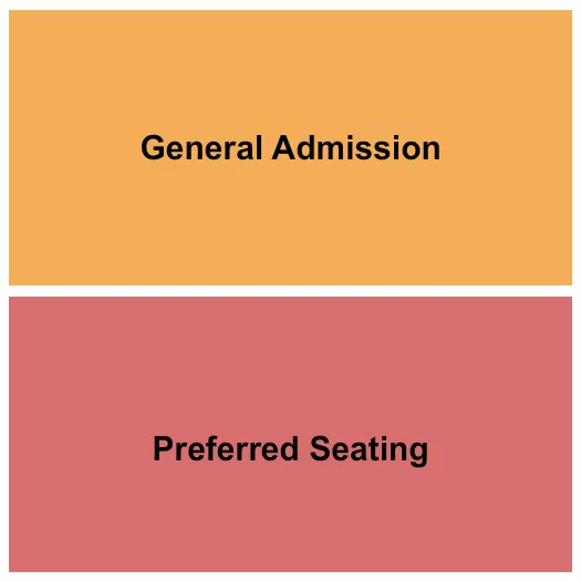 GA PREFERRED Seating Map Seating Chart