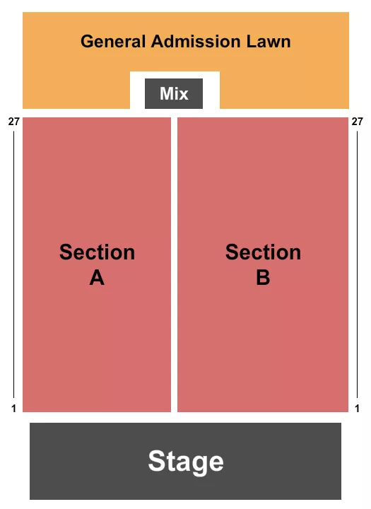 ENDSTAGE Seating Map Seating Chart