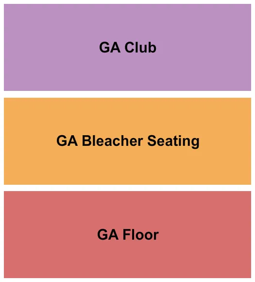 GA BY LEVEL Seating Map Seating Chart