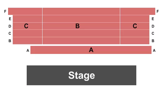 ENDSTAGE Seating Map Seating Chart