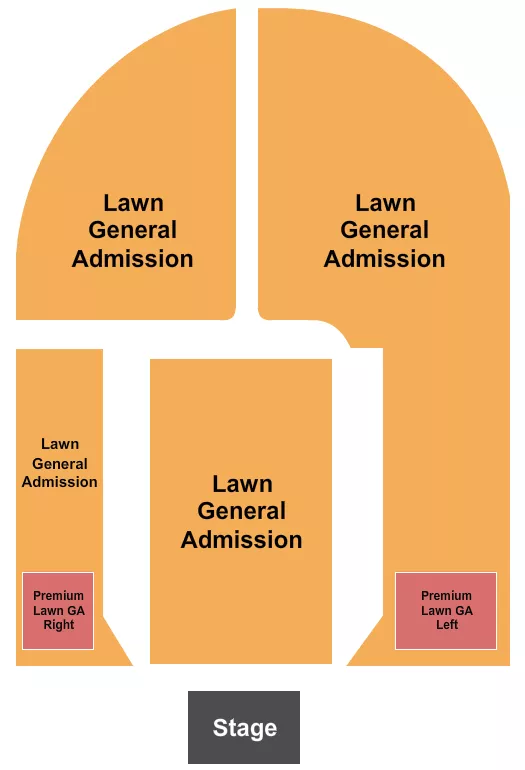 GA PREMIUM 2 Seating Map Seating Chart