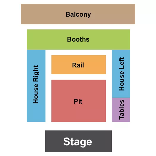 PALACE THEATRE SAN FRANCISCO WE CALL IT JAZZ Seating Map Seating Chart