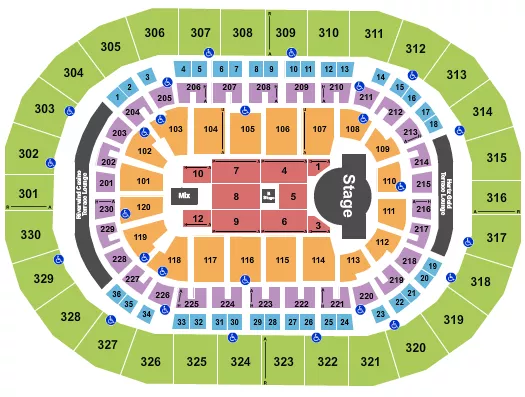 YOUVERSION Seating Map Seating Chart