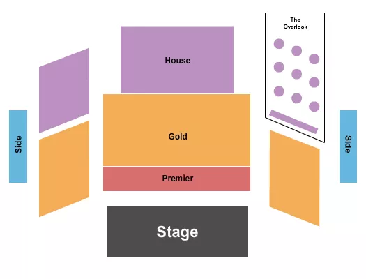 ENDSTAGE GA 2 Seating Map Seating Chart