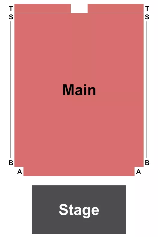 ENDSTAGE Seating Map Seating Chart