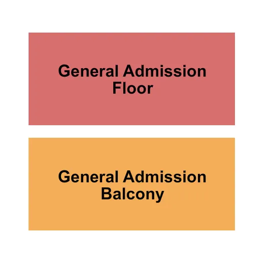 GA FLOOR GA BALC Seating Map Seating Chart