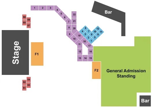 NPC Seating Map Seating Chart