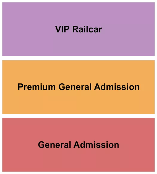 GA PREMIUM VIP Seating Map Seating Chart