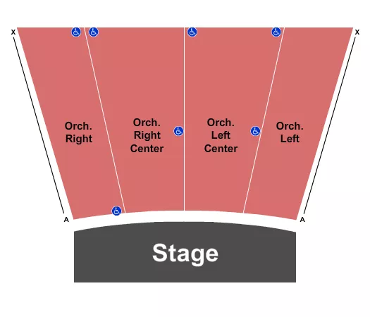 ENDSTAGE 3 Seating Map Seating Chart