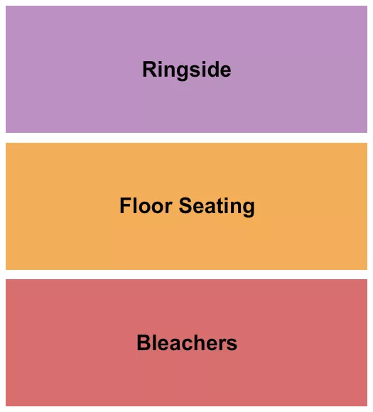 MICRO WRESTLING 2 Seating Map Seating Chart