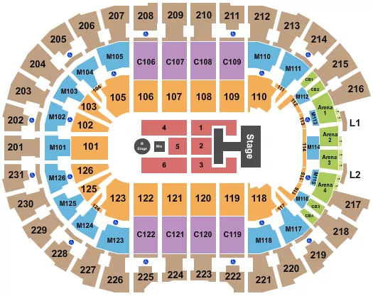 DESCENDANTS 2 Seating Map Seating Chart