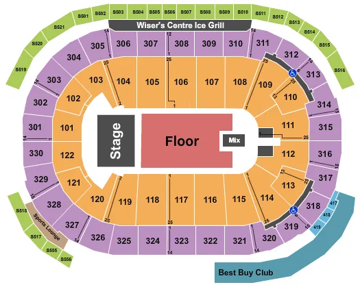 CHER Seating Map Seating Chart