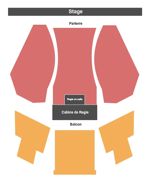 HALF MOON RUN Seating Map Seating Chart