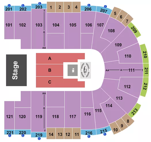 CARIN LEON Seating Map Seating Chart