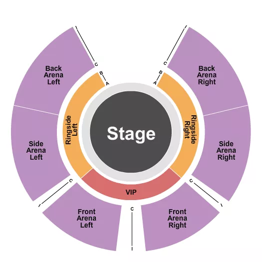 CIRCUS Seating Map Seating Chart