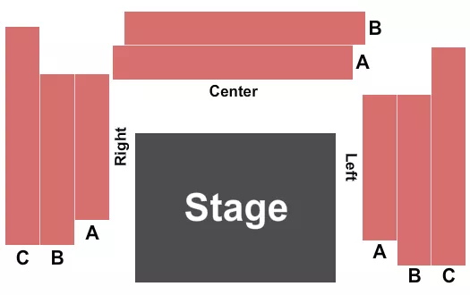 ENDSTAGE Seating Map Seating Chart