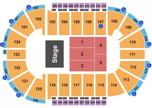 KEITH SWEAT Seating Map Seating Chart