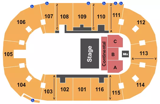 QUARTER HOUSE Seating Map Seating Chart