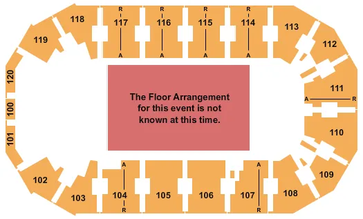 GENERIC FLOOR Seating Map Seating Chart