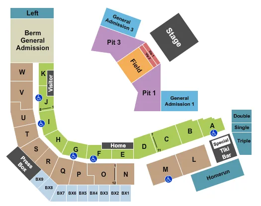 I LOVE THE 90S Seating Map Seating Chart