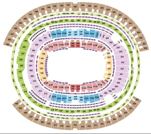 OPEN FLOOR Seating Map Seating Chart