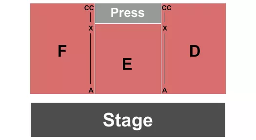 DCI Seating Map Seating Chart
