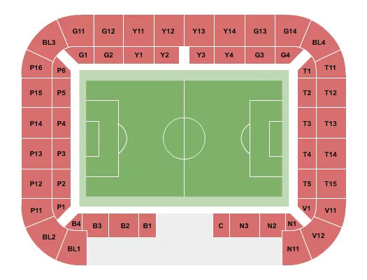 BASEBALL Seating Map Seating Chart