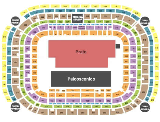 POOH ZP Seating Map Seating Chart