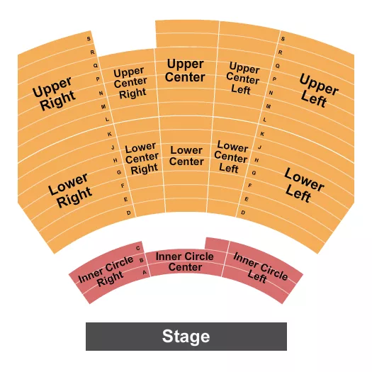 ENDSTAGE Seating Map Seating Chart