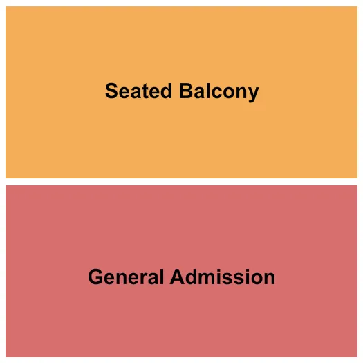 GA SEATED BALC Seating Map Seating Chart